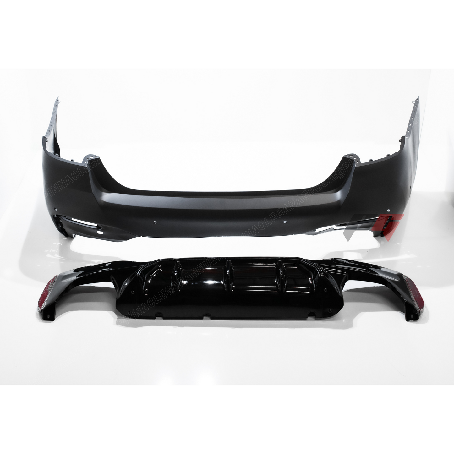 2018-2020 BMW 5 Series Rear F90 M5 Style Bumper Cover Conversion w/ Rear Diffuser