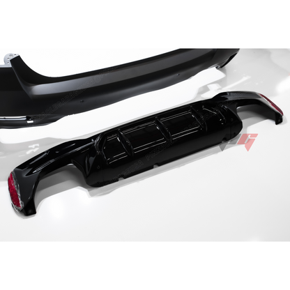 2018-2020 BMW 5 Series Rear F90 M5 Style Bumper Cover Conversion w/ Rear Diffuser