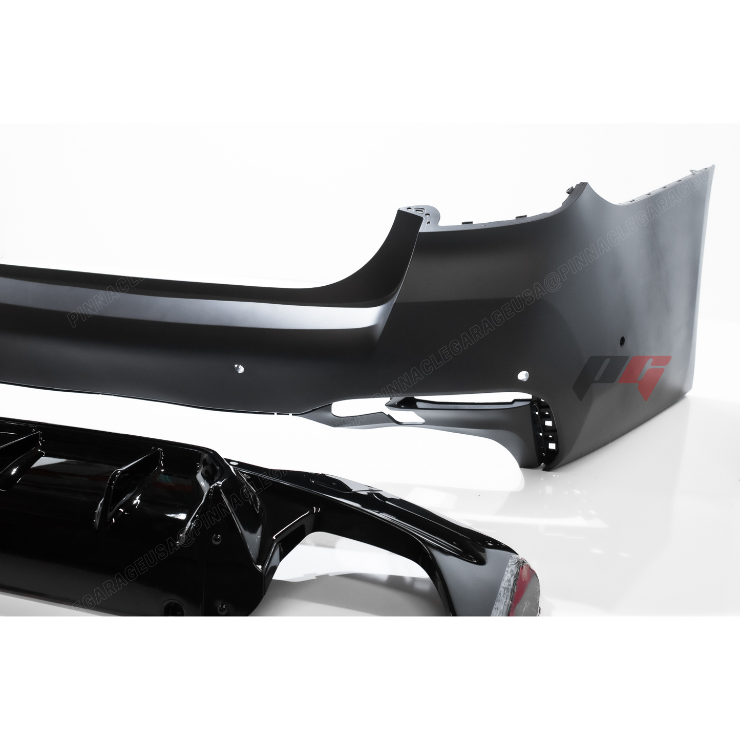 2018-2020 BMW 5 Series Rear F90 M5 Style Bumper Cover Conversion w/ Rear Diffuser