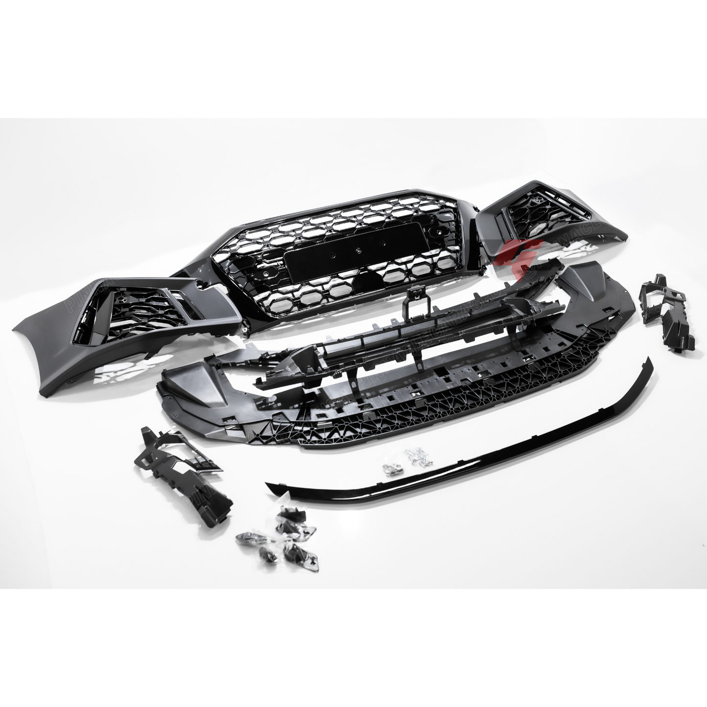 2021+ Audi A3, S3 Front RS3 Style Bumper Cover Conversion w/ Front Grille