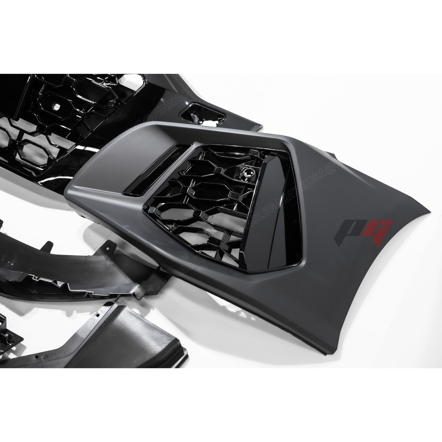 2021+ Audi A3, S3 Front RS3 Style Bumper Cover Conversion w/ Front Grille