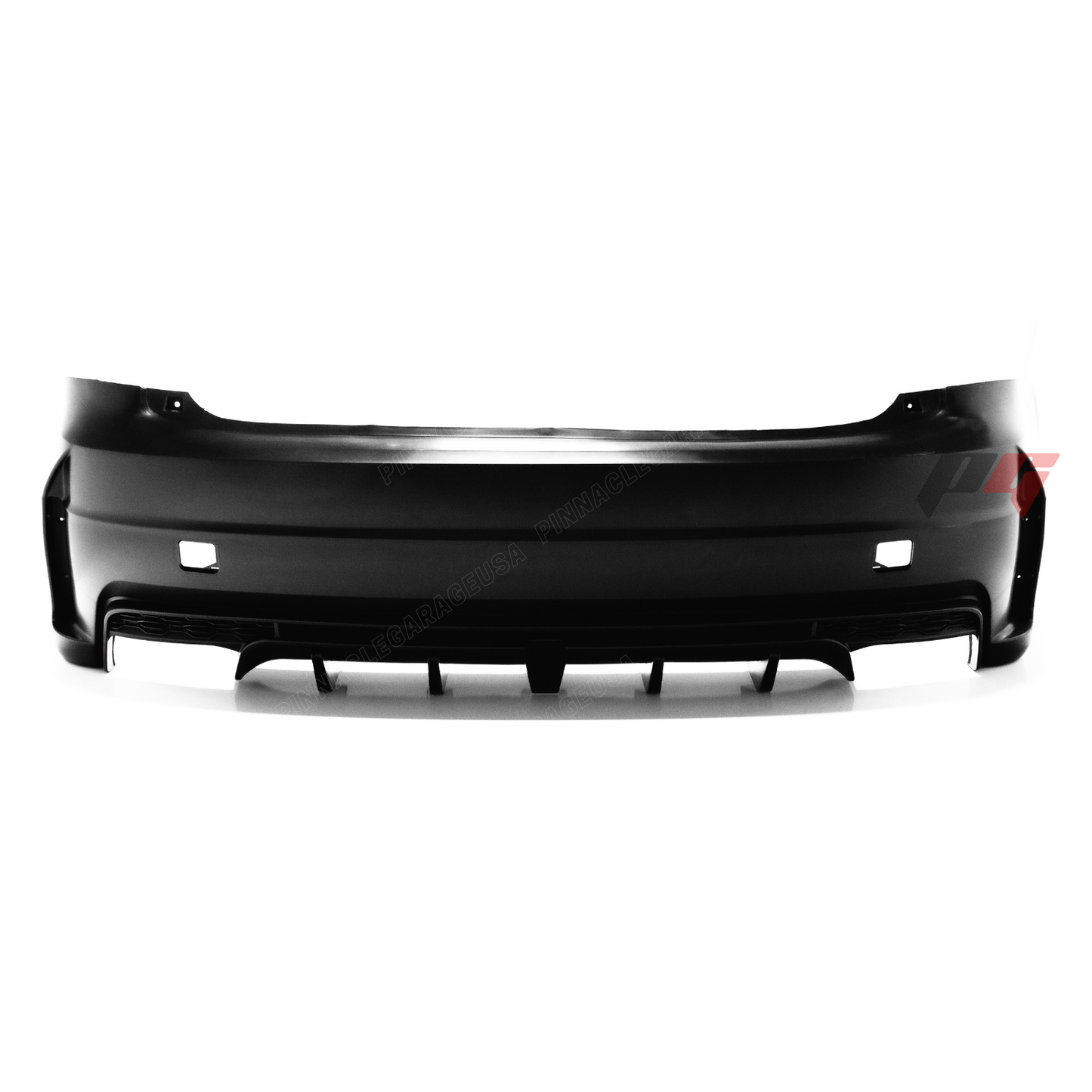 2006-2013 LEXUS PG STYLE V1 IS250, IS350 Rear Bumper Cover w/ Mufflers & 3rd Brake Light