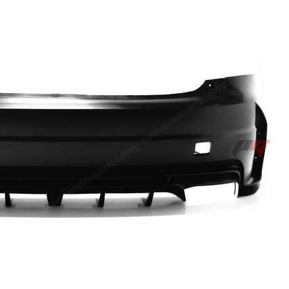 2006-2013 LEXUS PG STYLE V1 IS250, IS350 Rear Bumper Cover w/ Mufflers & 3rd Brake Light