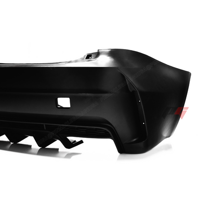 2006-2013 LEXUS PG STYLE V1 IS250, IS350 Rear Bumper Cover w/ Mufflers & 3rd Brake Light