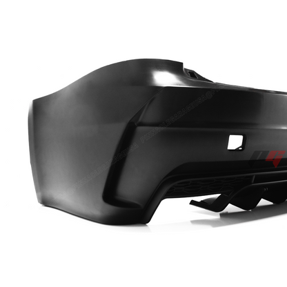 2006-2013 LEXUS PG STYLE V1 IS250, IS350 Rear Bumper Cover w/ Mufflers & 3rd Brake Light