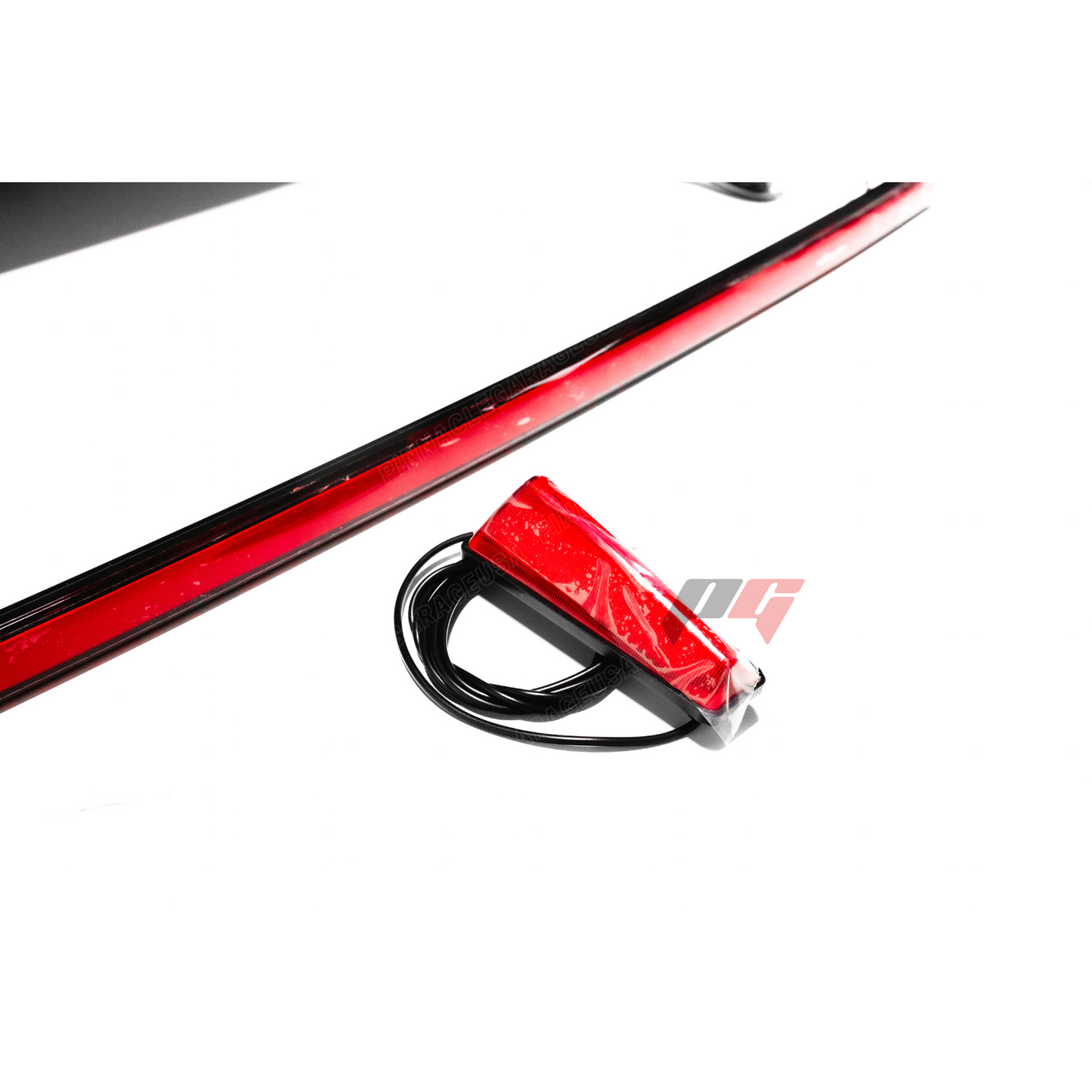 2006-2013 LEXUS PG STYLE V1 IS250, IS350 Rear Bumper Cover w/ Mufflers & 3rd Brake Light