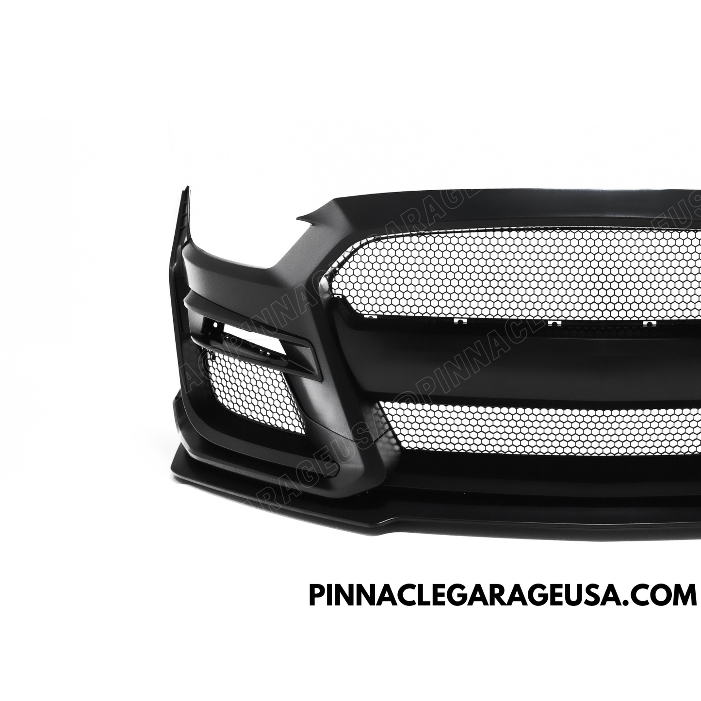 2015-2017 Ford Mustang GT500 Style Front Bumper w/ Lip Conversion Kit