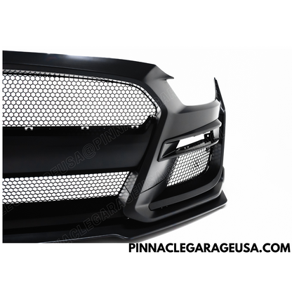 2015-2017 Ford Mustang GT500 Style Front Bumper w/ Lip Conversion Kit