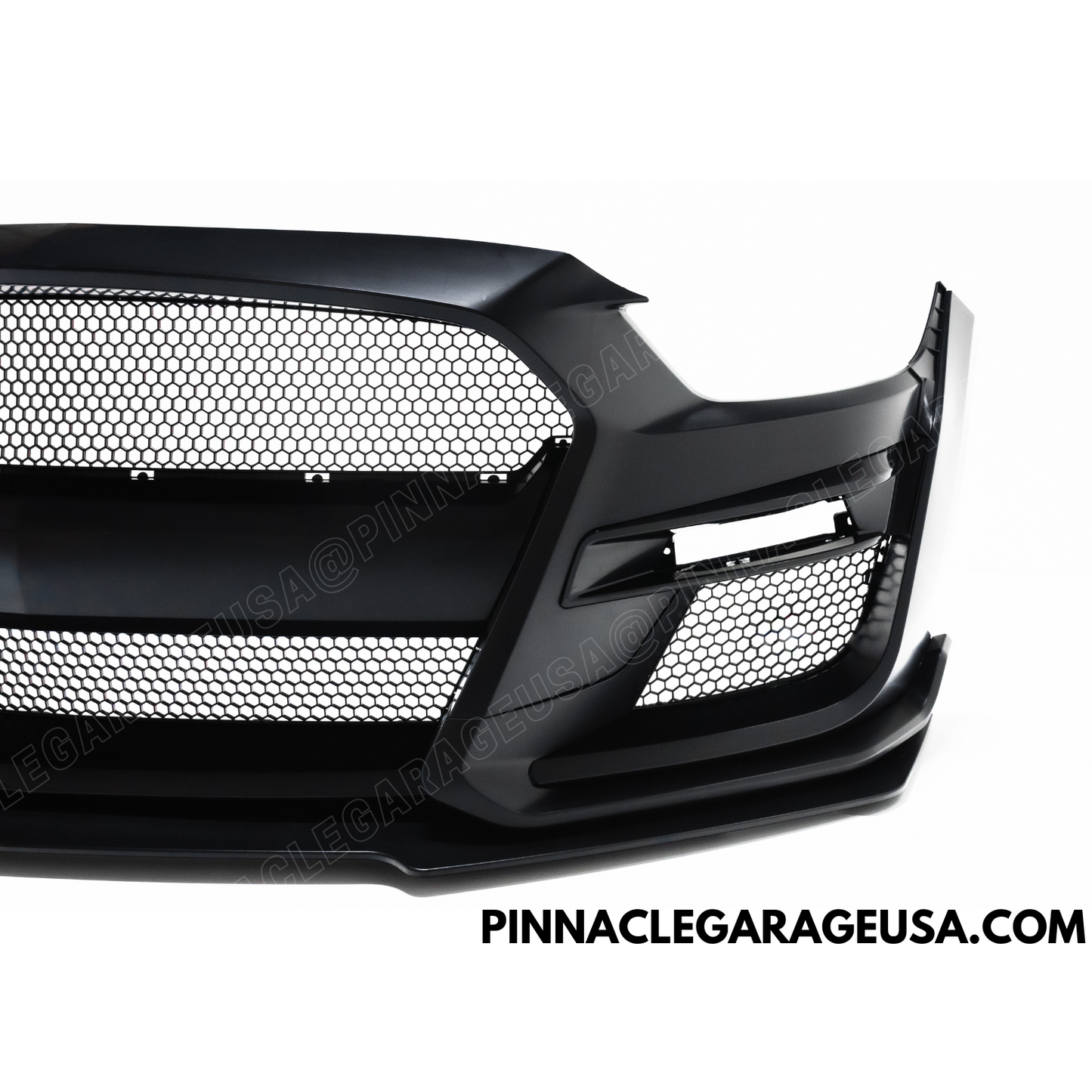 2015-2017 Ford Mustang GT500 Style Front Bumper w/ Lip Conversion Kit