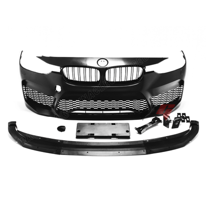 2012-2018 BMW F3X 3 Series Front F90 M5 Style Bumper Conversion