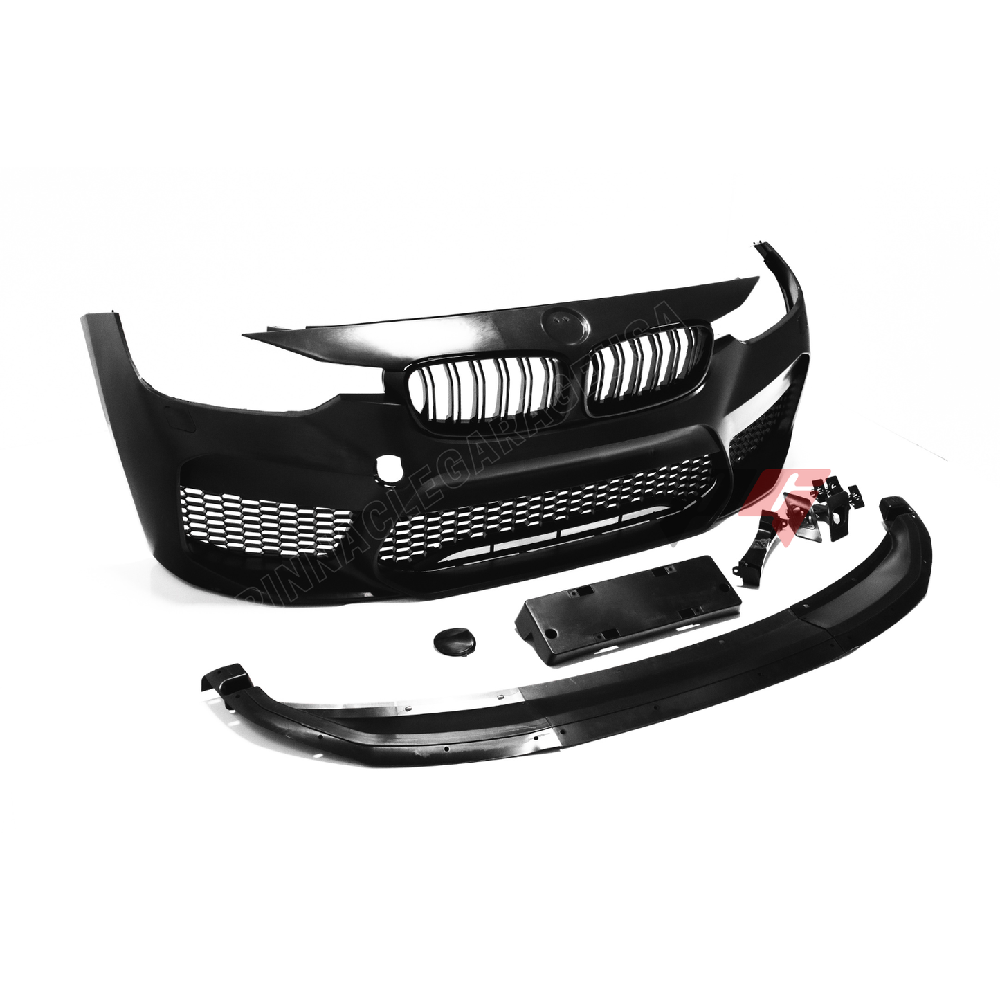 2012-2018 BMW F3X 3 Series Front F90 M5 Style Bumper Conversion