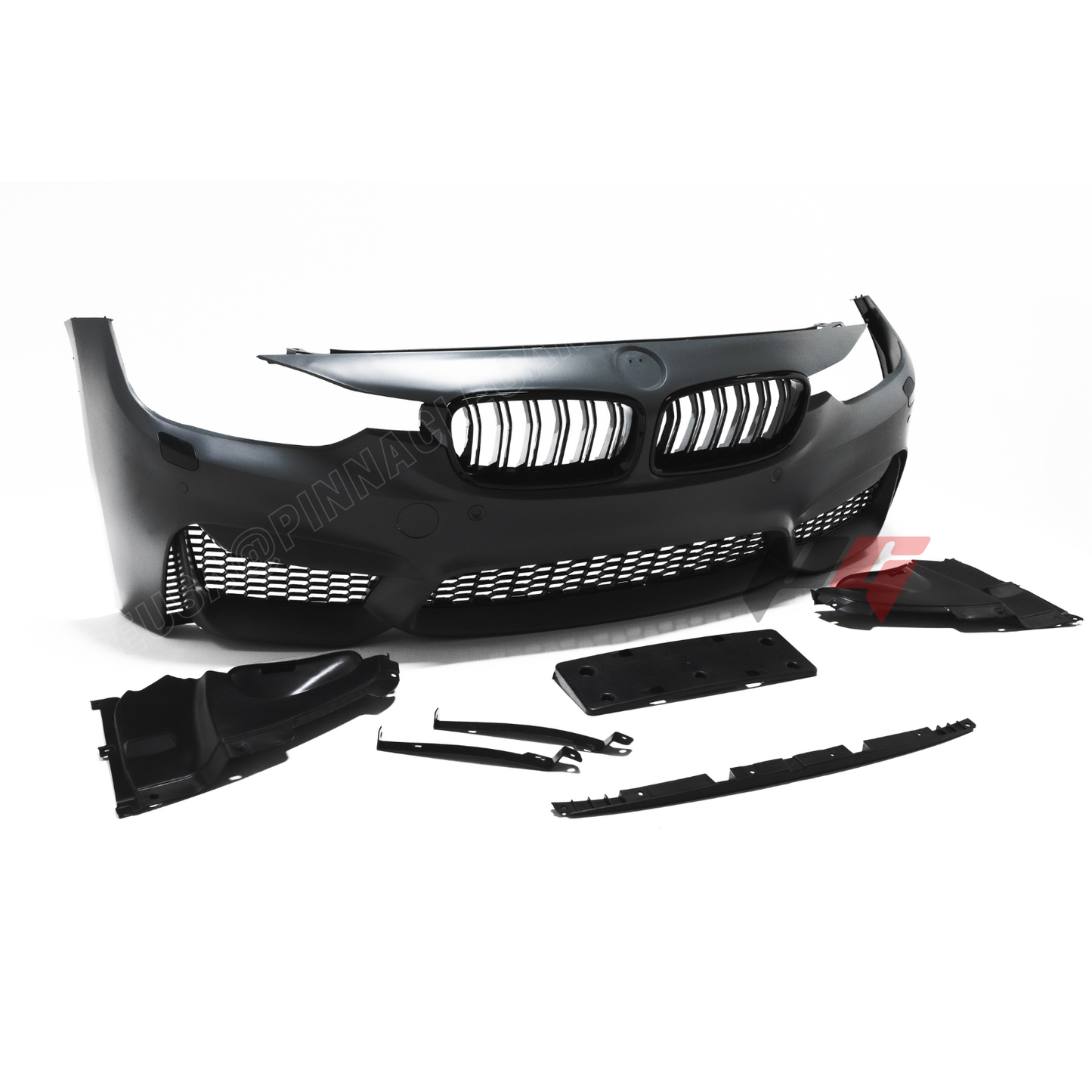 2012-2018 BMW F3X 3 Series Front F80 M3 Style Bumper Conversion