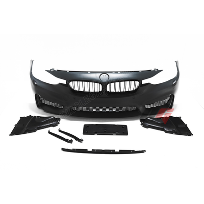 2012-2018 BMW F3X 3 Series Front F80 M3 Style Bumper Conversion