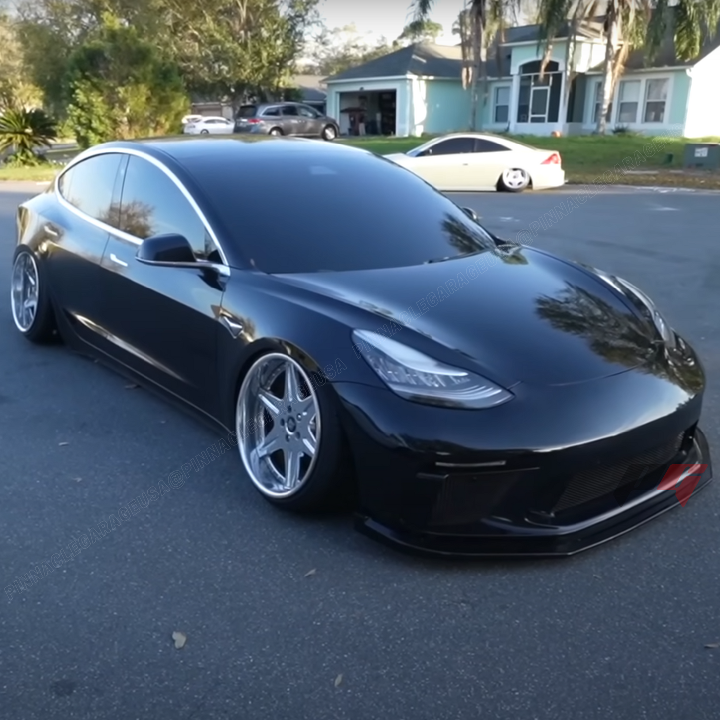 2017-2023 TESLA Model 3 PG GT3 Style Front Bumper Conversion Kit