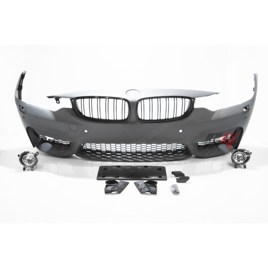2014-2019 BMW 4 Series F32/33/36 Front M4 F8X Style Bumper Cover Conversion