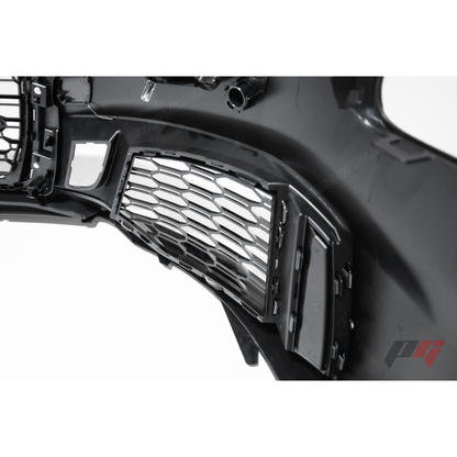 2017-2020 Audi A3, S3 Front RS3 Style Bumper Cover Conversion w/ Front Grille