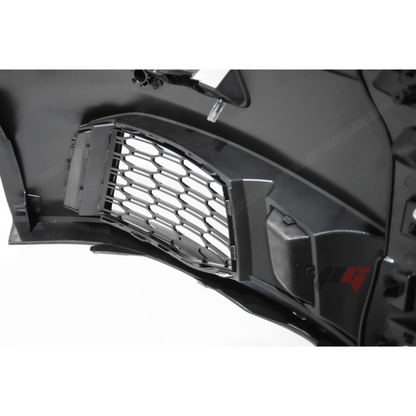 2017-2020 Audi A3, S3 Front RS4 Style Bumper Cover Conversion w/ Front Grille