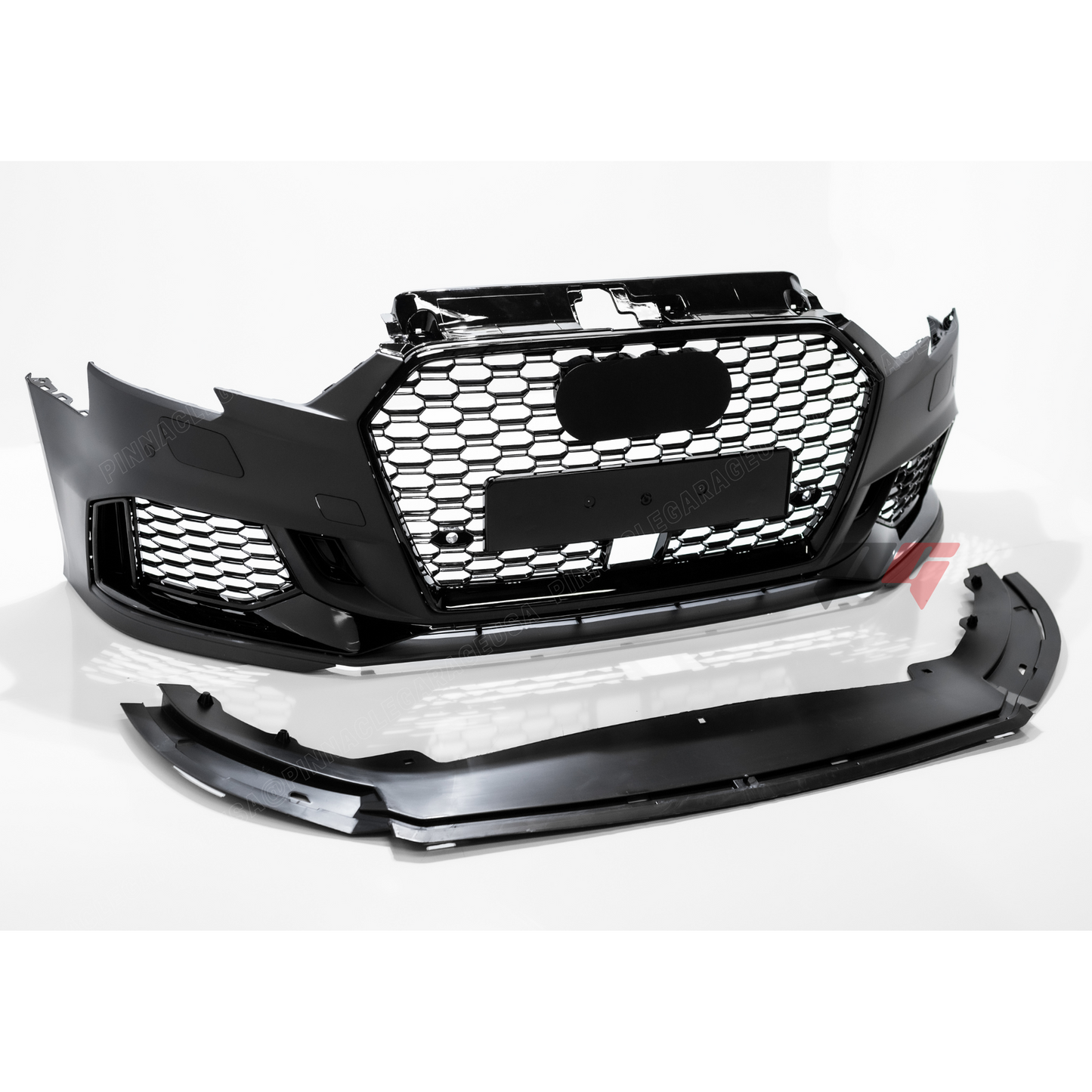 2017-2020 Audi A3, S3 Front RS4 Style Bumper Cover Conversion w/ Front Grille