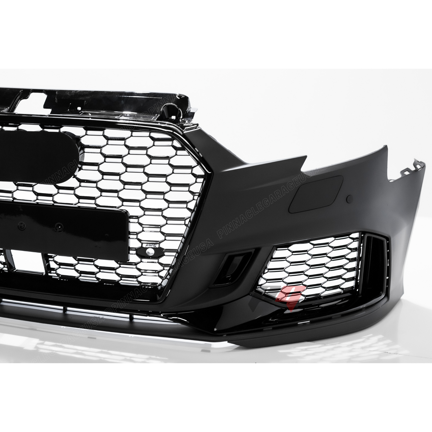 2017-2020 Audi A3, S3 Front RS4 Style Bumper Cover Conversion w/ Front Grille