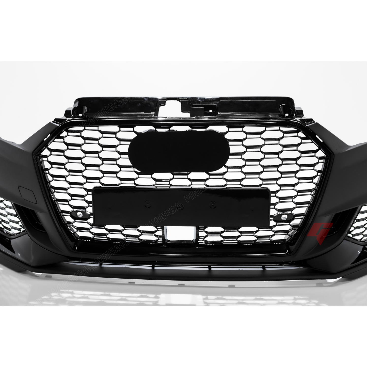 2017-2020 Audi A3, S3 Front RS4 Style Bumper Cover Conversion w/ Front Grille