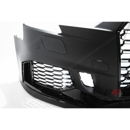 2017-2020 Audi A3, S3 Front RS4 Style Bumper Cover Conversion w/ Front Grille