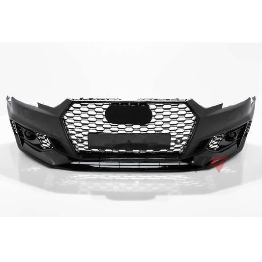 2017-2019 Audi A4, S4 Front RS4 Style Bumper Cover Conversion w/ Front Grille