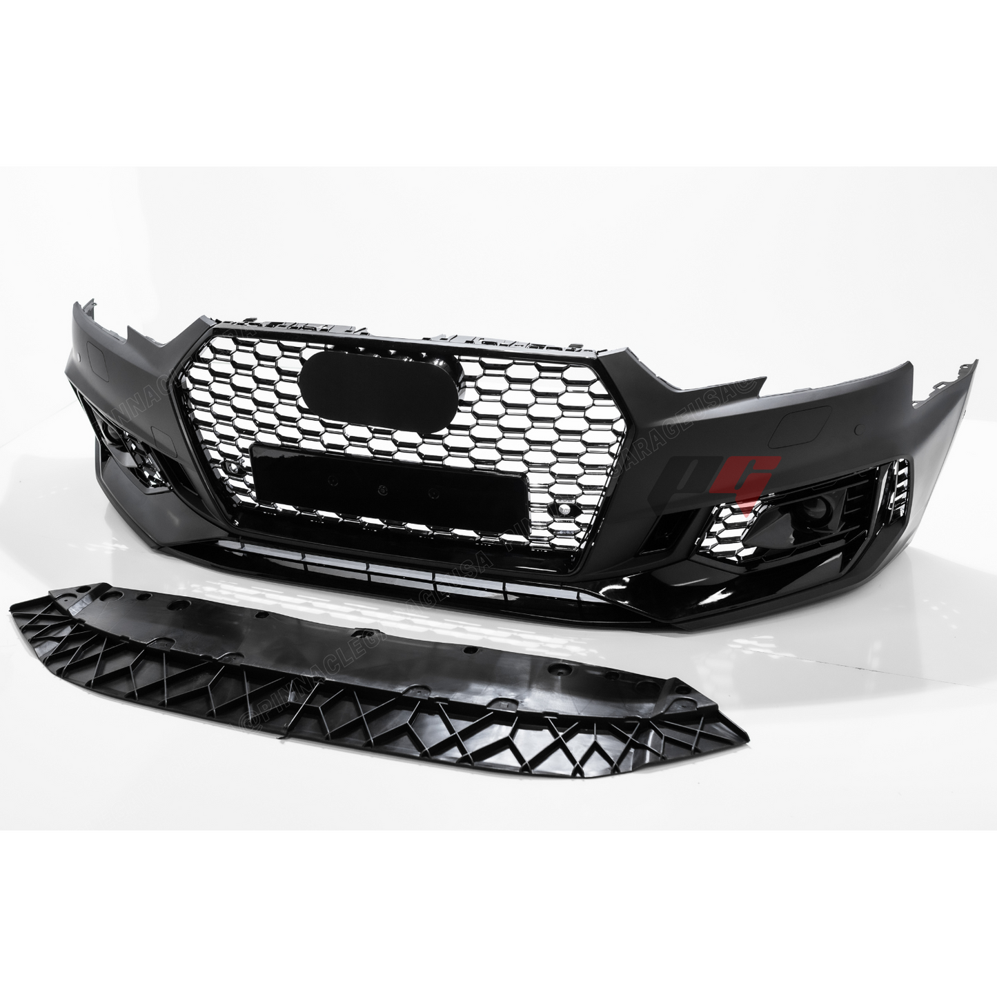 2017-2019 Audi A4, S4 Front RS4 Style Bumper Cover Conversion w/ Front Grille