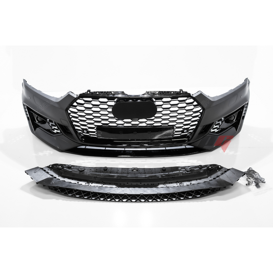 2017-2020 Audi A5, S5 Front RS5 Style Bumper Cover Conversion w/ Front Grille