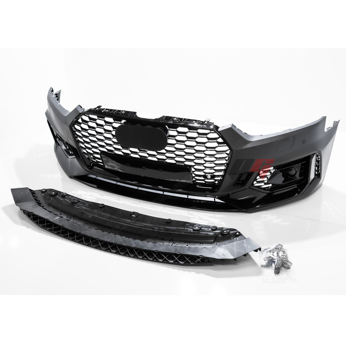 2017-2020 Audi A5, S5 Front RS5 Style Bumper Cover Conversion w/ Front Grille