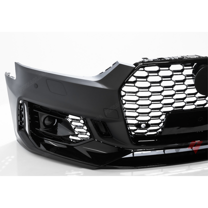 2017-2020 Audi A5, S5 Front RS5 Style Bumper Cover Conversion w/ Front Grille