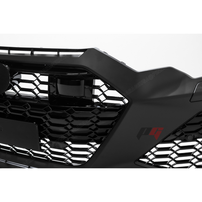 2019-2025 Audi A6, S6 Front RS6 Style Bumper Cover Conversion w/ Front Grille