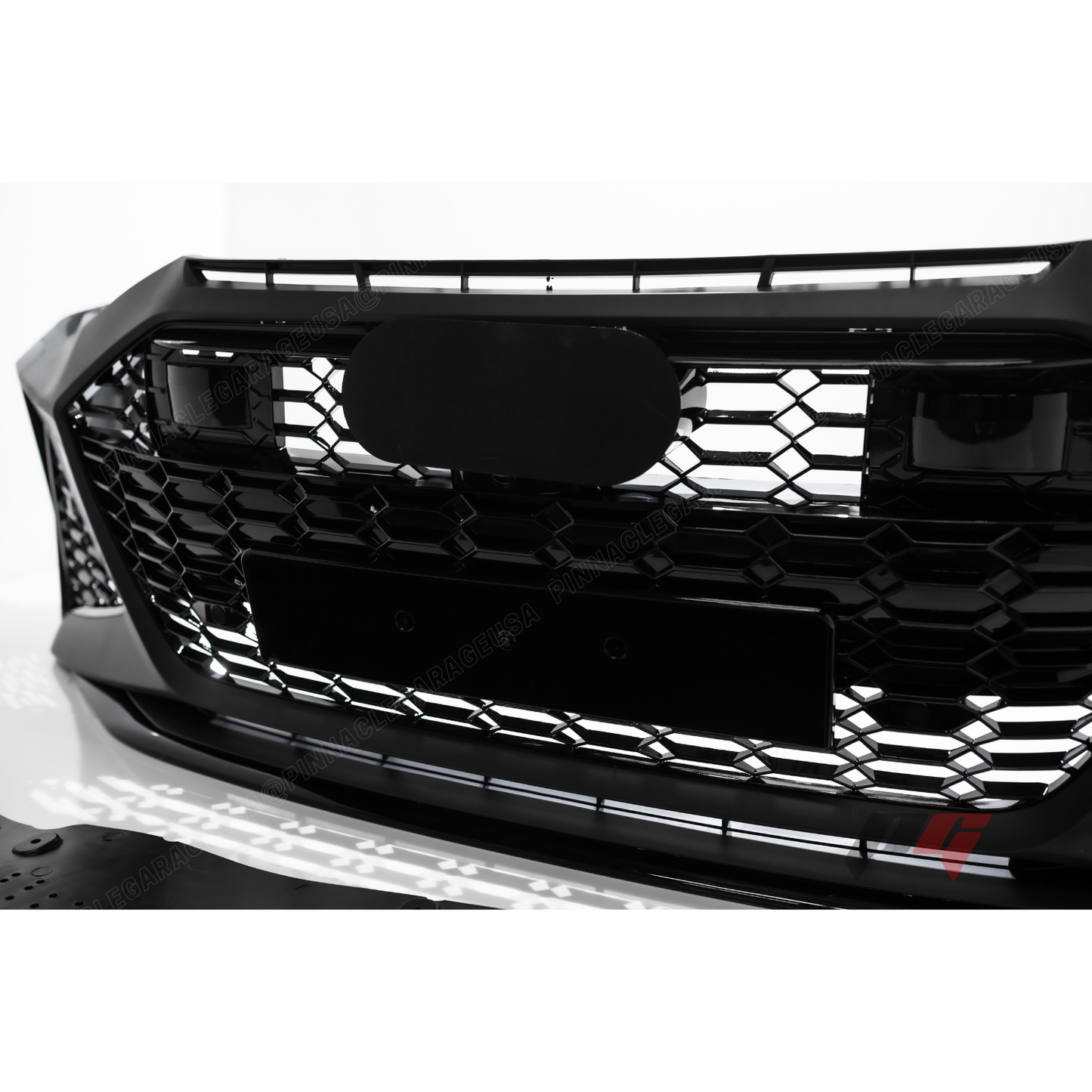 2019-2025 Audi A6, S6 Front RS6 Style Bumper Cover Conversion w/ Front Grille