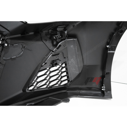 2020-2025 Audi A7, S7 Front RS7 Style Bumper Cover Conversion w/ Front Grille