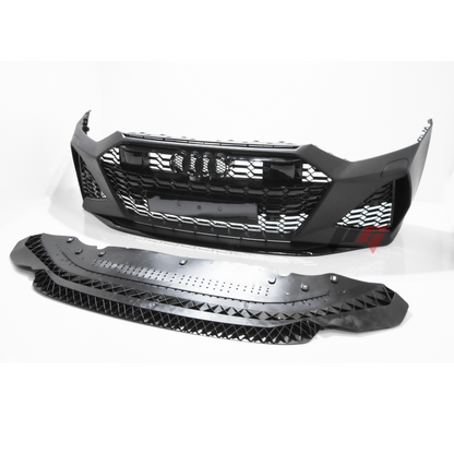 2020-2025 Audi A7, S7 Front RS7 Style Bumper Cover Conversion w/ Front Grille