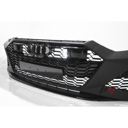 2020-2025 Audi A7, S7 Front RS7 Style Bumper Cover Conversion w/ Front Grille