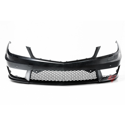 2012-2015 Mercedes Benz W204 C-Class To Amg Style Front Bumper Conversion Kit w/ Fog Lights