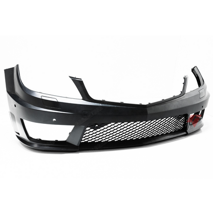 2012-2015 Mercedes Benz W204 C-Class To Amg Style Front Bumper Conversion Kit w/ Fog Lights