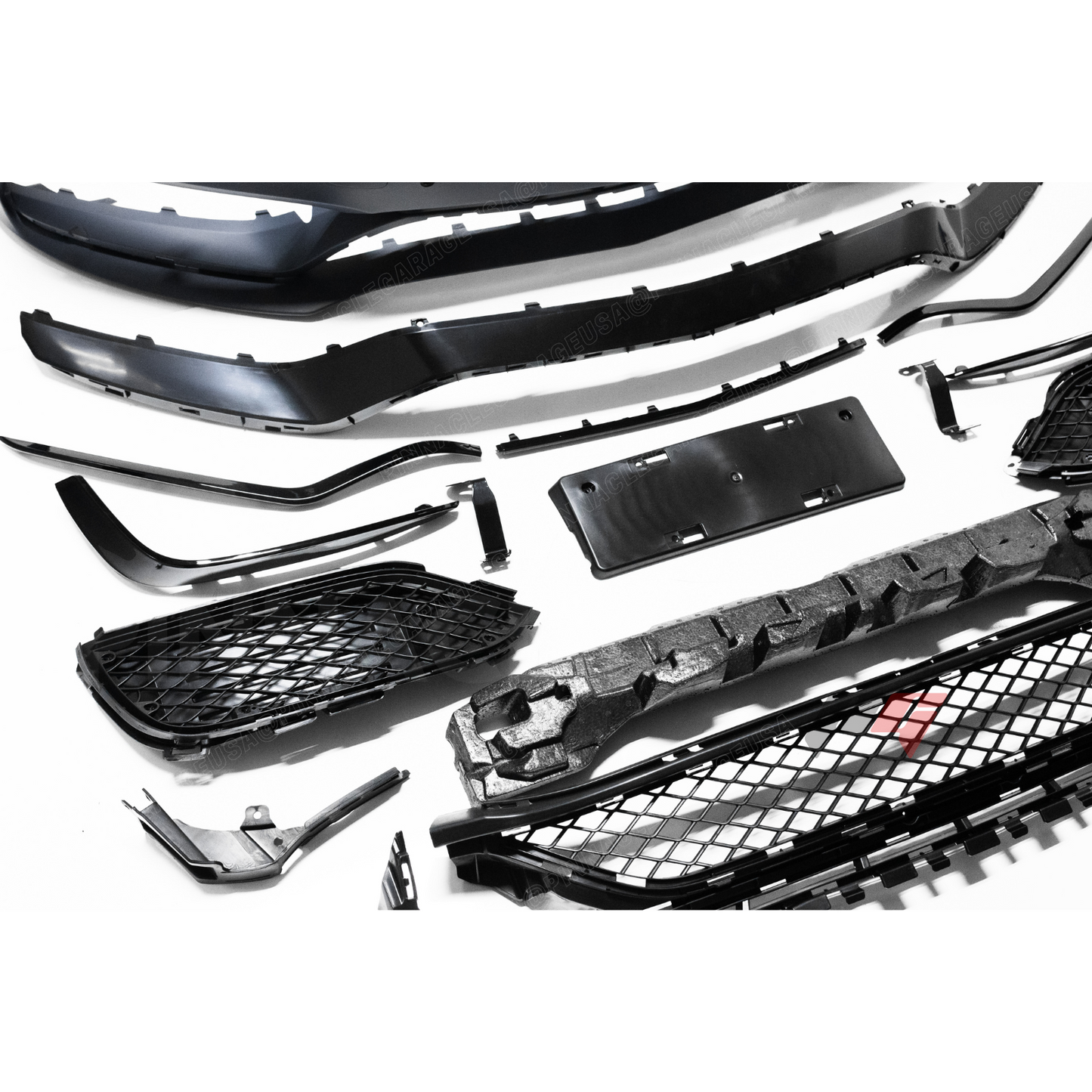 2015-2021 Mercedes Benz W205 C Class, Pre-Facelift C63 AMG Style Front Bumper