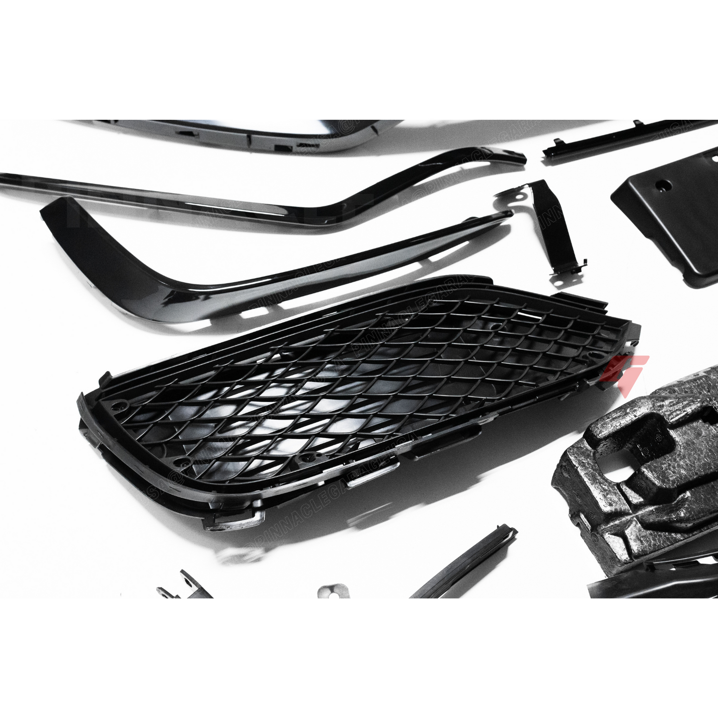 2015-2021 Mercedes Benz W205 C Class, Pre-Facelift C63 AMG Style Front Bumper