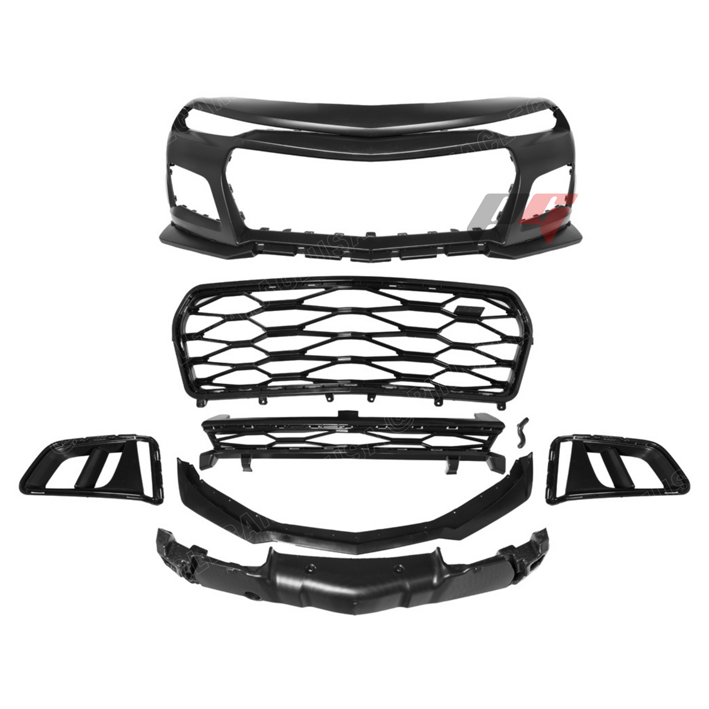 2016-2018 Chevrolet Camaro SS & RS Front ZL1 Style Bumper Cover Conversion