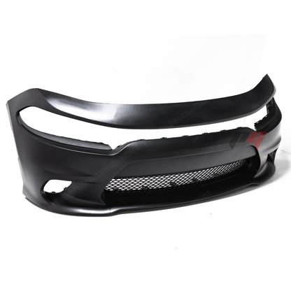 2015-2023 Dodge Charger To SRT Hellcat Style Front Bumper Cover Conversion w/ Fog Lights