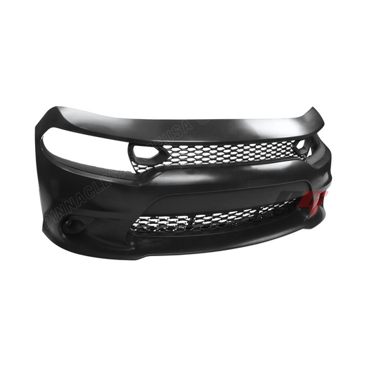 2015-2023 Dodge Charger To SRT Hellcat 2019 Style Front Bumper Cover Conversion w/ Fog Lights