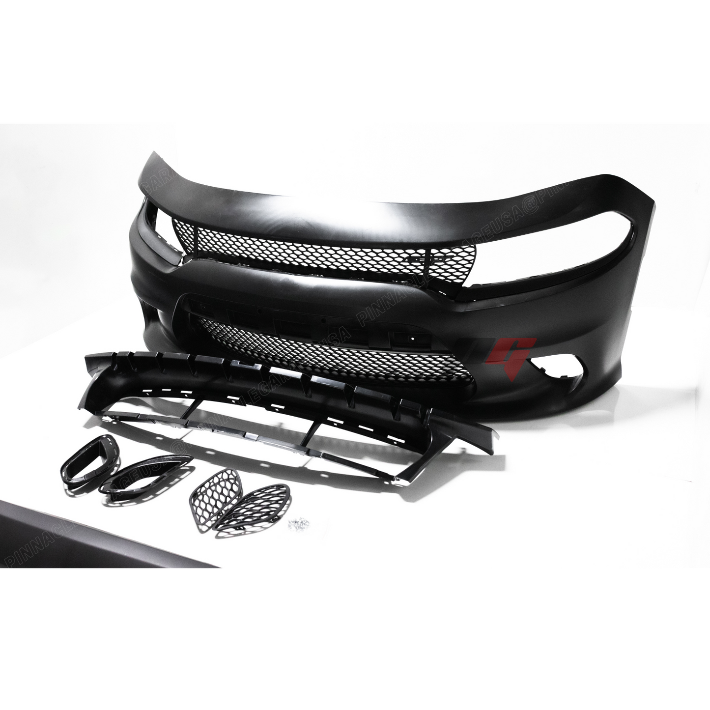 2015-2023 Dodge Charger Front SRT-8 Hellcat Style Bumper Cover Conversion