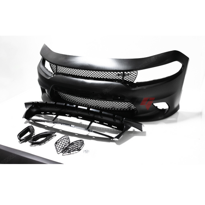 2015-2023 Dodge Charger Front SRT-8 Hellcat Style Bumper Cover Conversion