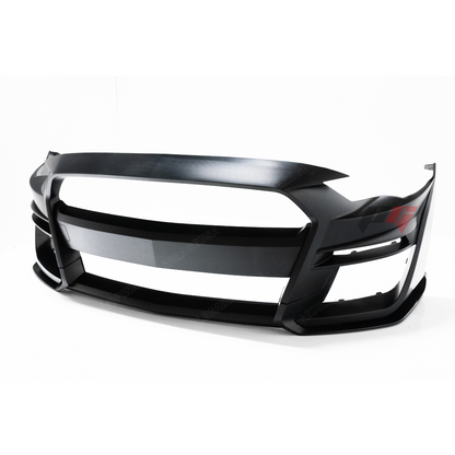 2018-2023 Ford Mustang GT500 Style Front Bumper w/ Lip Conversion Kit