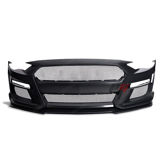 2018-2023 Ford Mustang GT500 Style Front Bumper w/ Lip Conversion Kit