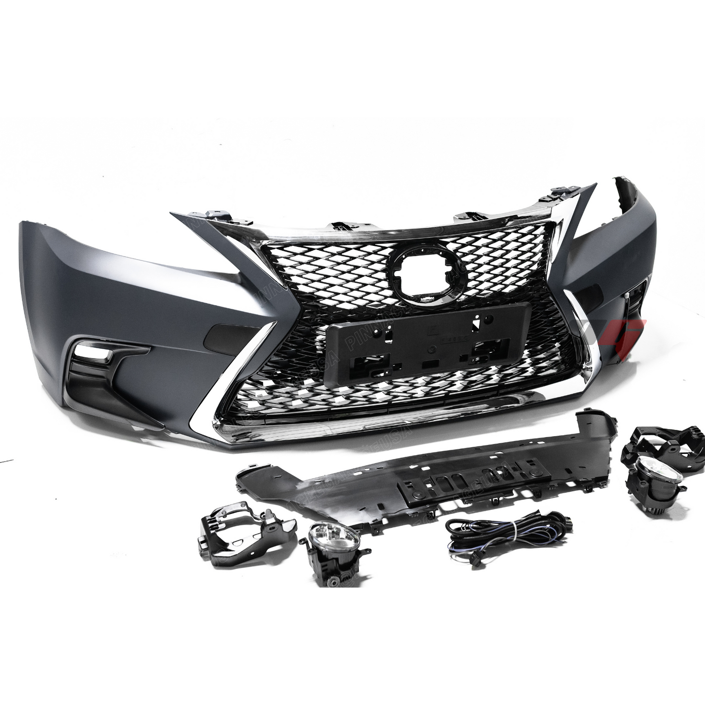 2011-2017 LEXUS CT200H to 2016+ F-Sport Style Front Bumper Conversion w/ Fog Lights