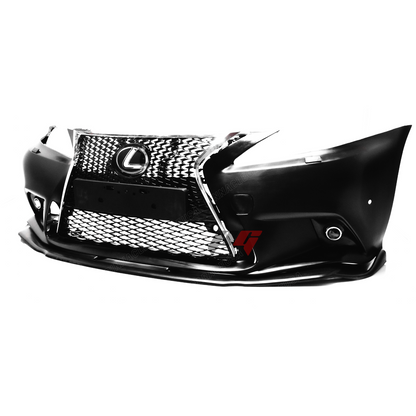 2006-2013 LEXUS IS250 IS350 F-Sport 2IS to 3IS Front Bumper Conversion w/Lip