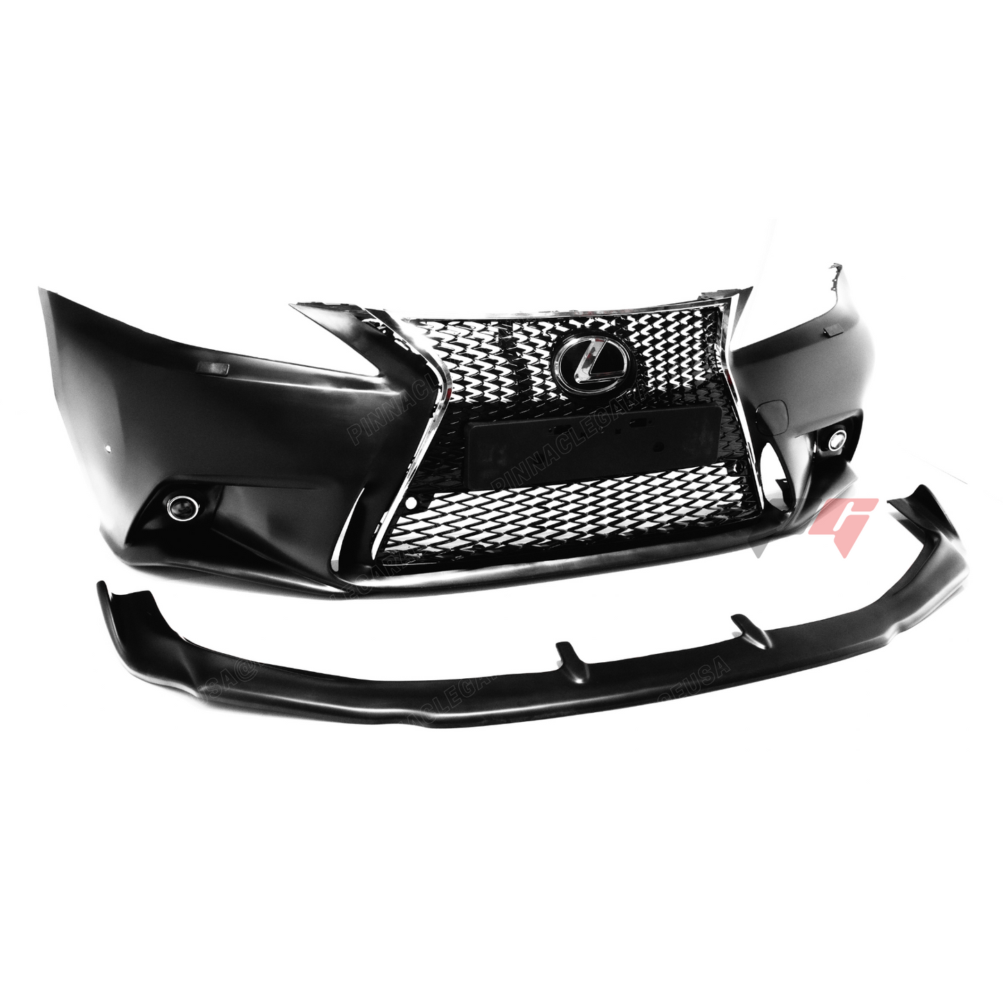 2006-2013 LEXUS IS250 IS350 F-Sport 2IS to 3IS Front Bumper Conversion w/Lip