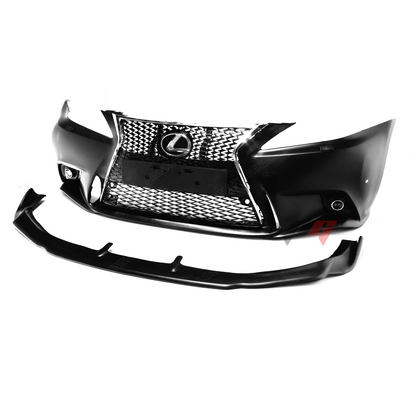 2006-2013 LEXUS IS250 IS350 F-Sport 2IS to 3IS Front Bumper Conversion w/Lip